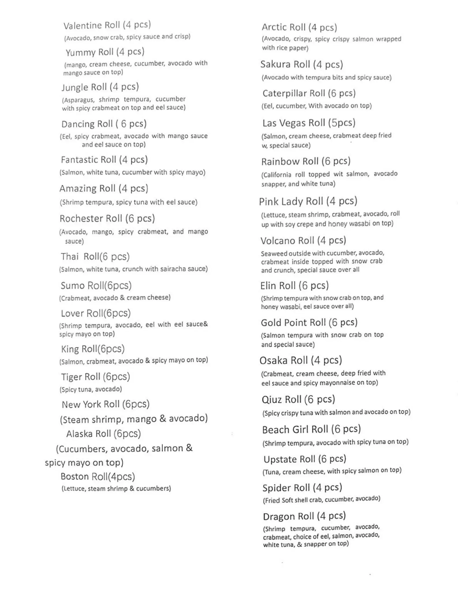 Osaka Sushi Japanese Restaurant DINNER AYCE MENU_05